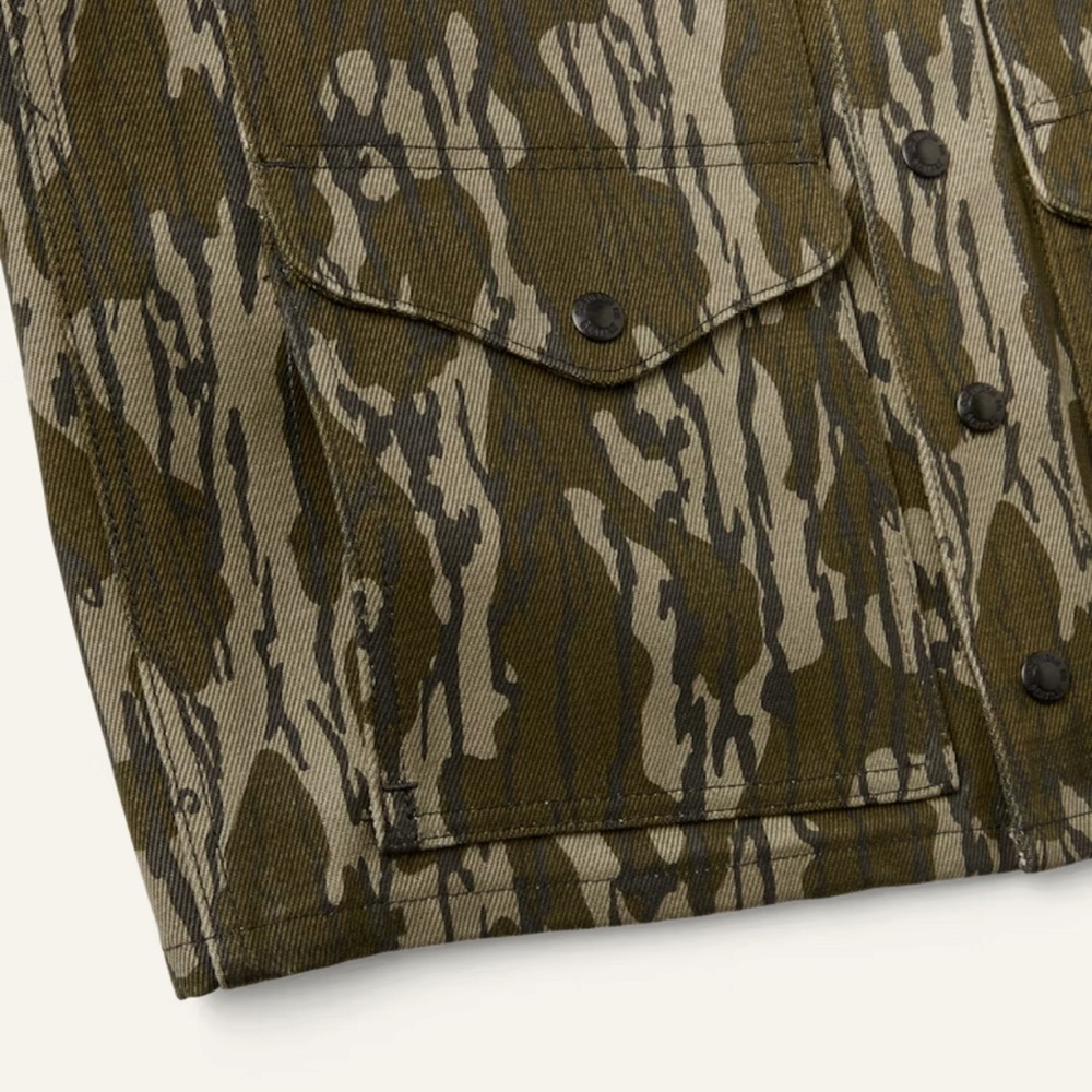 Filson Rugged Twill Cruiser Vest size XL Mossy Oak Bottomland Factory 1sts - Picture 4 of 4